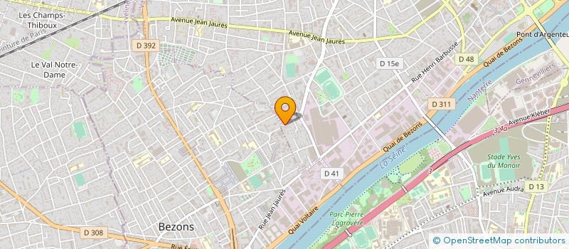 localisation de l'entreprise SOCIETE DISTRIBUTION ALIMENTAIRE à ARGENTEUIL