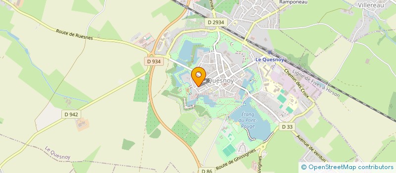 localisation de l'entreprise SOCIETE DISTRIBUTION COMMERCE à LE QUESNOY