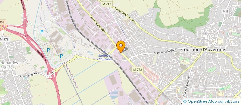 localisation de l'entreprise SOCIETE DISTRIBUTION IMPORTATION PIPIERE à COURNON-D'AUVERGNE