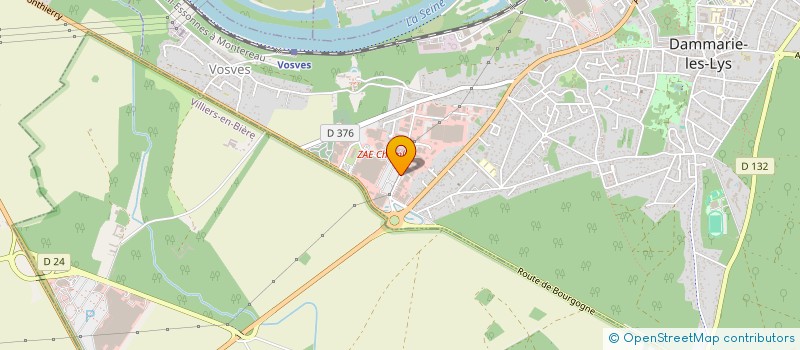 localisation de l'entreprise SOCIETE DIVADECO à DAMMARIE-LES-LYS