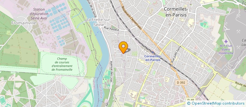 localisation de l'entreprise SOCIETE DNG à CORMEILLES-EN-PARISIS