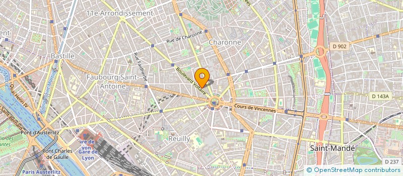 localisation de l'entreprise SOCIETE DO CARMO ET BENAMEUR  PARIS