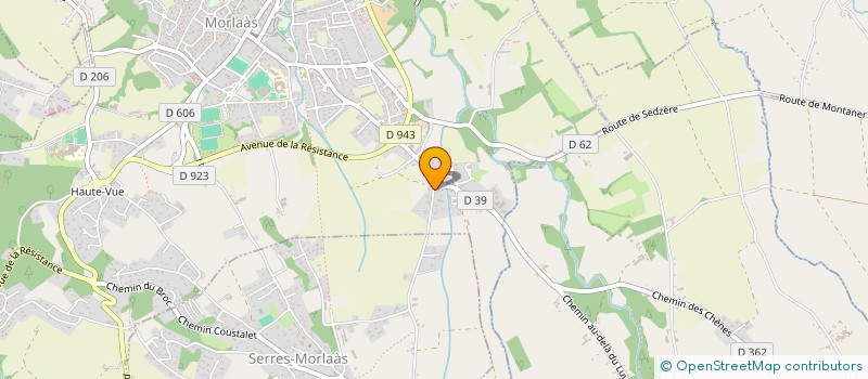 localisation de l'entreprise SOCIETE DOBO à MORLAAS