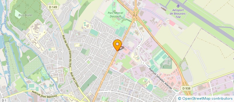 localisation de l'entreprise SOCIETE DOCTEURS BUYSSENS ET BONAN  BEAUVAIS