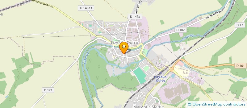 localisation de l'entreprise SOCIETE DOLMEN  LIZY-SUR-OURCQ