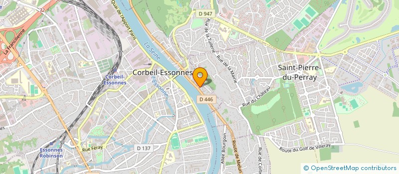 localisation de l'entreprise SOCIETE DOMINIQUE CORREIA à CORBEIL-ESSONNES