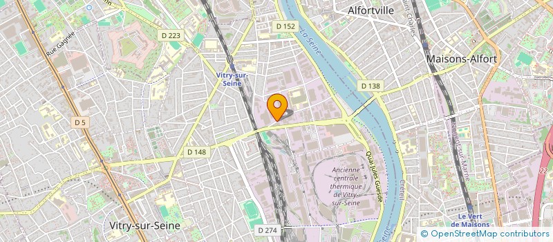 localisation de l'entreprise SOCIETE DORGEL à VITRY-SUR-SEINE