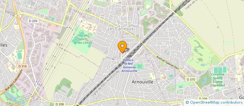 localisation de l'entreprise SOCIETE DOUM-TEX à ARNOUVILLE