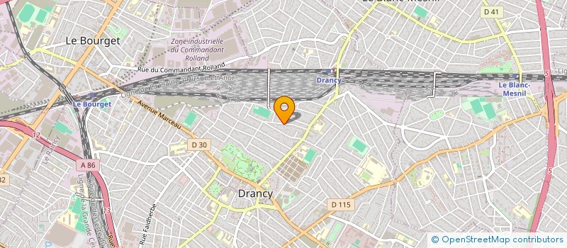 localisation de l'entreprise SOCIETE DRANCEENNE DE RENOVATION à DRANCY