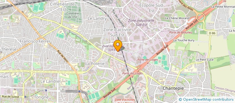 localisation de l'entreprise SOCIETE DROUADAINE à RENNES