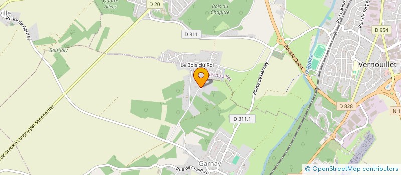 localisation de l'entreprise SOCIETE DROUAISE DU BATIMENT à GARNAY