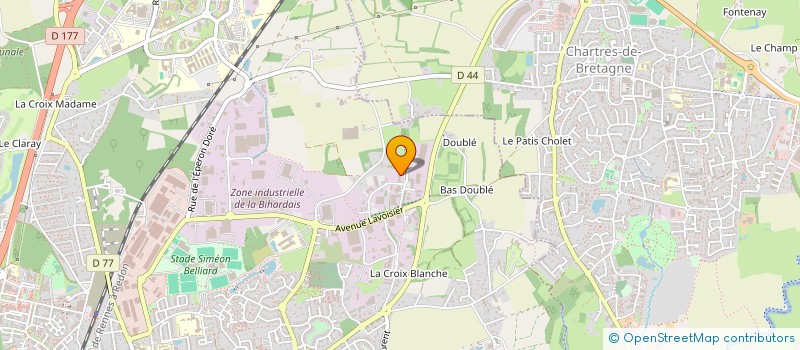 localisation de l'entreprise SOCIETE DROUYER TANGUY ET ASSOCIES à BRUZ