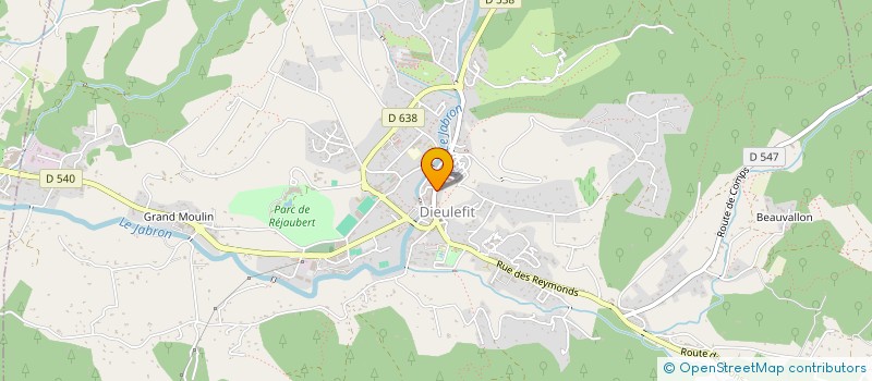 localisation de l'entreprise SOCIETE DU 15/07/2023  DIEULEFIT