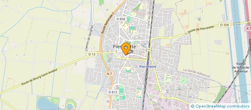 localisation de l'entreprise SOCIETE DU BEAL à PIERRELATTE