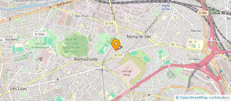 localisation de l'entreprise SOCIETE DU BEL AIR à NOISY-LE-SEC