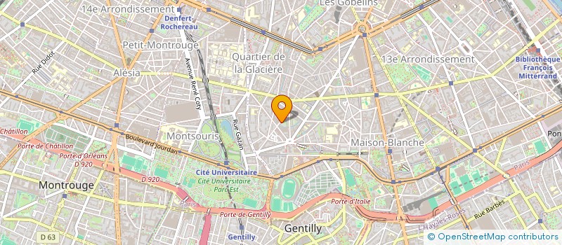 localisation de l'entreprise SOCIETE DU BONHEUR à PARIS
