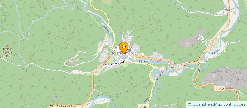localisation de l'entreprise SOCIETE DU CABARETOU à RIOLS