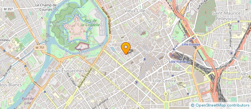 localisation de l'entreprise SOCIETE DU CANAL DE L'ARC à LILLE