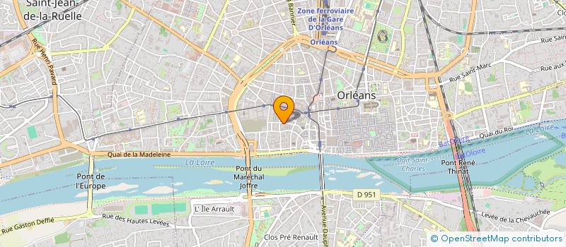 localisation de l'entreprise SOCIETE DU CAP COZ à ORLEANS