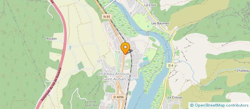 localisation de l'entreprise SOCIETE DU CHAMP DE BLE  CHATEAU ARNOUX SAINT AUBAN