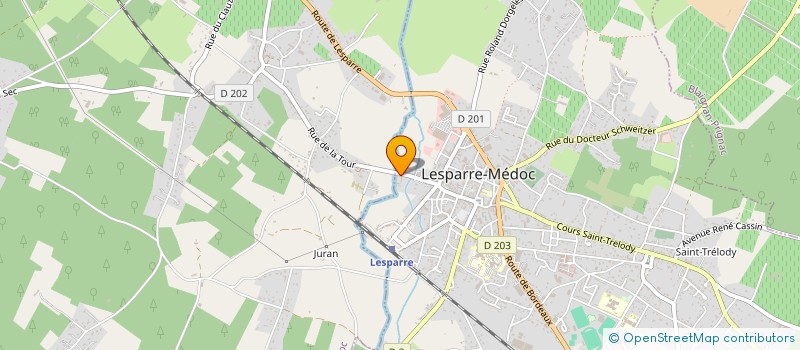 localisation de l'entreprise SOCIETE DU CHATEAU VIEUX ROBIN  BEGADAN