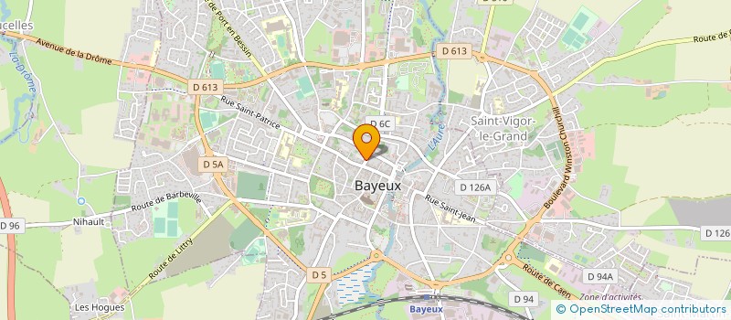 localisation de l'entreprise SOCIETE DU CINEMA LE MELIES à BAYEUX