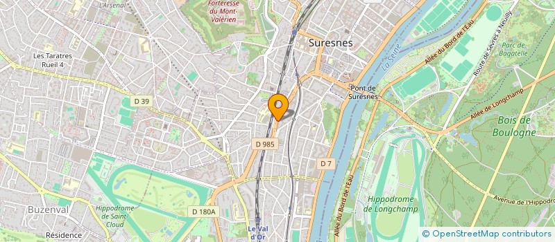 localisation de l'entreprise SOCIETE DU CLOS à SURESNES