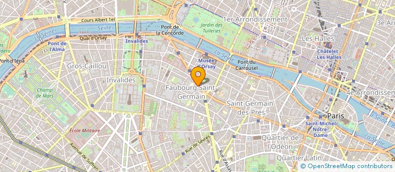 localisation de l'entreprise SOCIETE DU COLLEGE DES INGENIEURS  PARIS