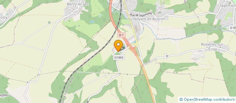 localisation de l'entreprise SOCIETE DU COLOMBIER  BERNOY-LE-CHATEAU