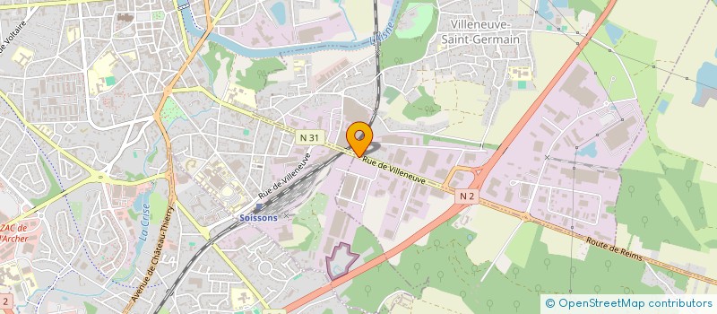 localisation de l'entreprise SOCIETE DU COMITE DE DIRECTION B S L à BILLY-SUR-AISNE