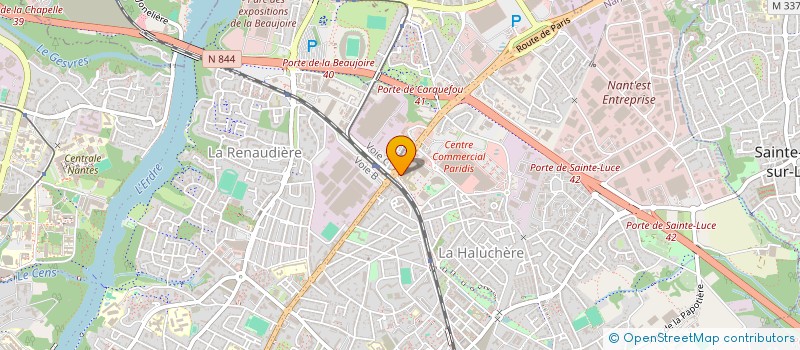localisation de l'entreprise SOCIETE DU CONSERVATOIRE AVICOLE DE LOIRE ATLANTIQUE (SOCALA) à NANTES