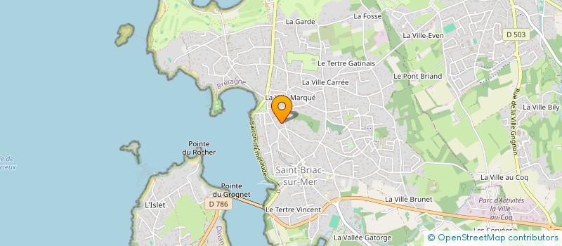 localisation de l'entreprise SOCIETE DU DINARD GOLF à SAINT-BRIAC-SUR-MER