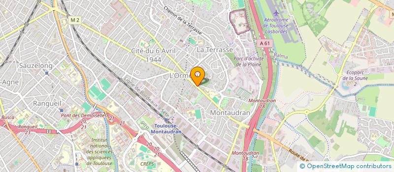 localisation de l'entreprise SOCIETE DU DOCTEUR CORINNE GUEGANTON à TOULOUSE