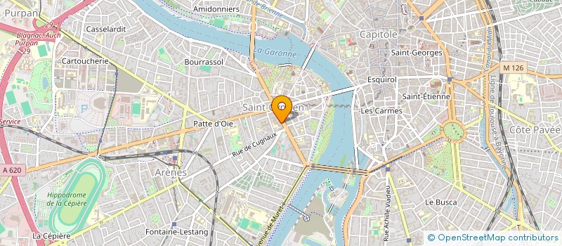 localisation de l'entreprise SOCIETE DU DOCTEUR FOUCRAS à TOULOUSE