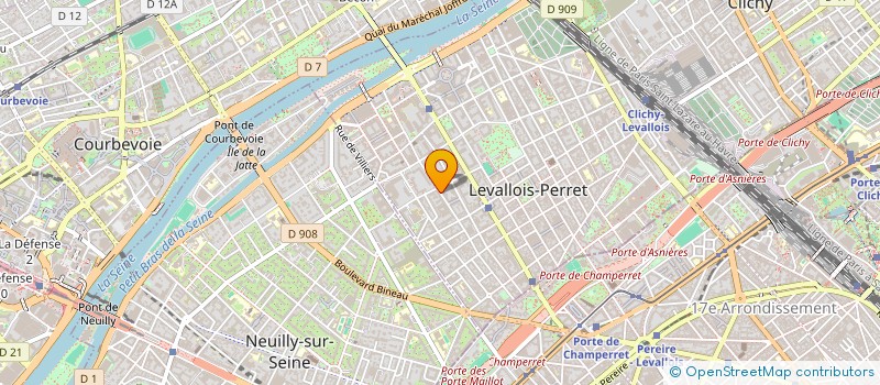 localisation de l'entreprise SOCIETE DU DOCTEUR GAUCHE-CAZALIS à LEVALLOIS-PERRET