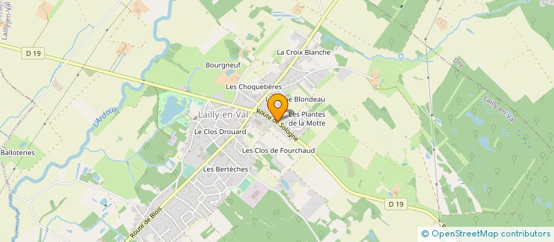 localisation de l'entreprise SOCIETE DU DOMAINE DE PULLY à LAILLY-EN-VAL