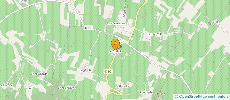 localisation de l'entreprise SOCIETE DU DOMAINE DU CHILLOT  SAINT-PREUIL