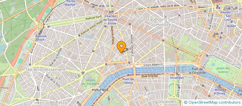 localisation de l'entreprise SOCIETE DU DR.BENJAMIN AZOULAY  PARIS