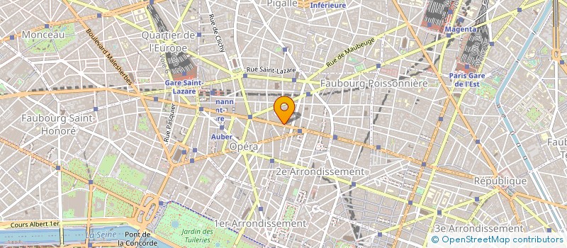 localisation de l'entreprise SOCIETE DU FIGARO  PARIS