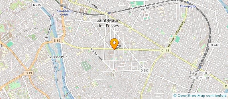 localisation de l'entreprise SOCIETE DU GARAGE CARNOT à SAINT-MAUR-DES-FOSSES