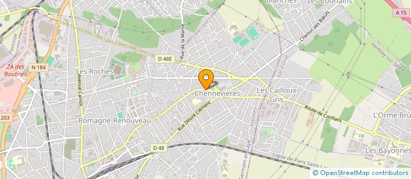 localisation de l'entreprise SOCIETE DU GARAGE FOCH 78 à CONFLANS-SAINTE-HONORINE