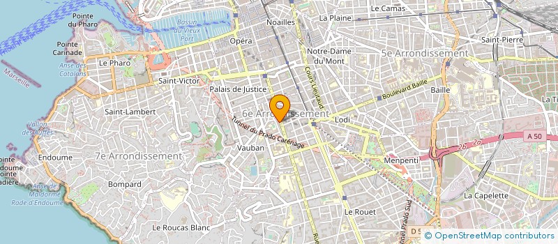 localisation de l'entreprise SOCIETE DU GARAGE PARADIS à MARSEILLE
