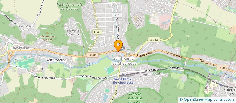 localisation de l'entreprise SOCIETE DU GARAGE WILSON  SAINT-REMY-LES-CHEVREUSE