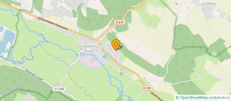 localisation de l'entreprise SOCIETE DU GOLF DE L AMIRAUTE  CORNEVILLE-SUR-RISLE