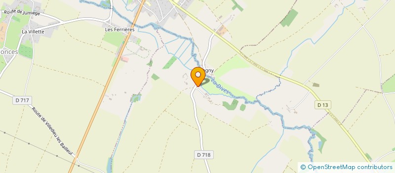 localisation de l'entreprise SOCIETE DU GOLF DU BIEF à TOURNAI-SUR-DIVE