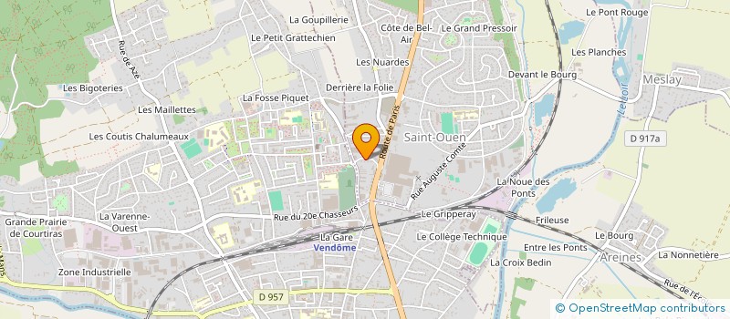 localisation de l'entreprise SOCIETE DU GONDRE  SAINT-OUEN