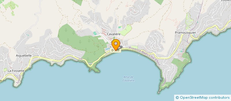 localisation de l'entreprise SOCIETE DU GRAND HOTEL MORIAZ à LE LAVANDOU