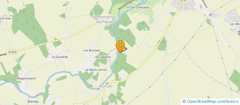 localisation de l'entreprise SOCIETE DU HARAS DU TERTRE à MESNILS-SUR-ITON