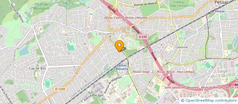 localisation de l'entreprise SOCIETE DU HAUT LEVEQUE  TOULON