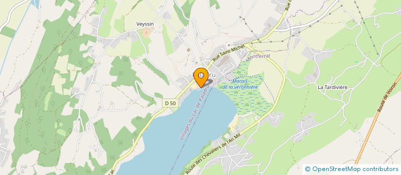 localisation de l'entreprise SOCIETE DU LAC DE PALADRU à VILLAGES DU LAC DE PALADRU